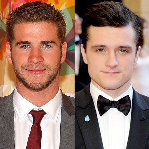 Liam Hemsworth, Josh Hutcherson Liam Hemsworth, Josh Hutcherson